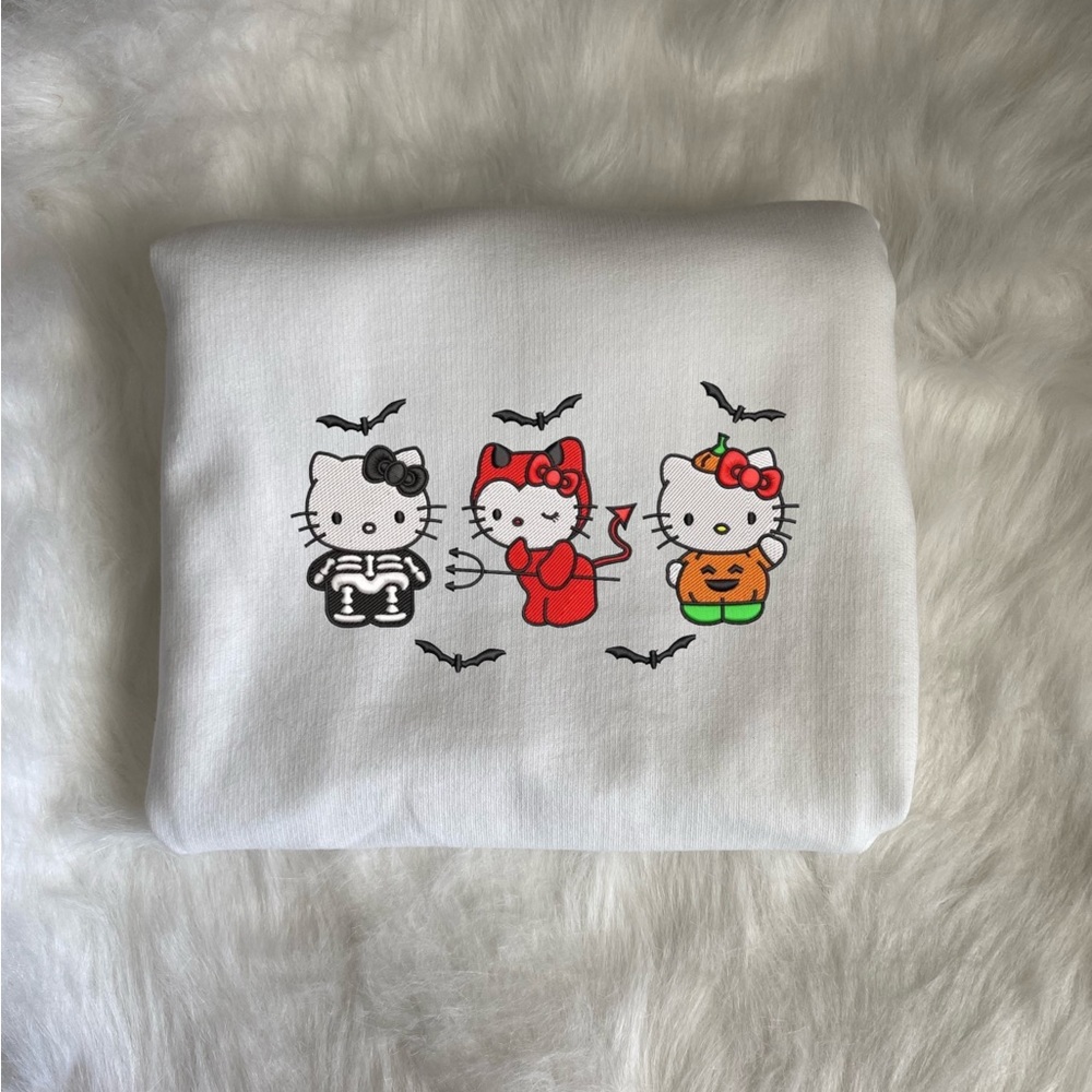 Hello Kitty Halloween Crewnecks